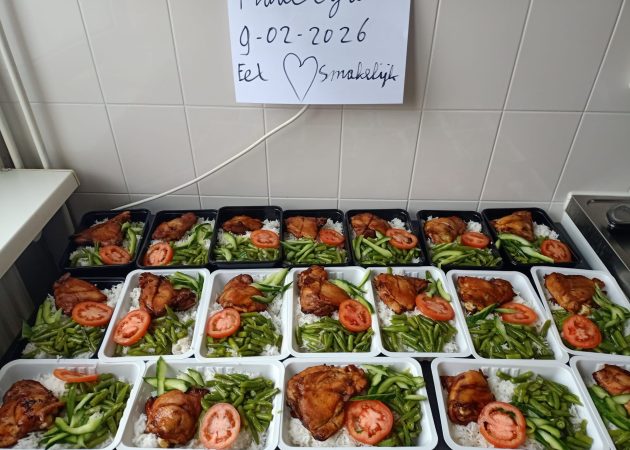 Een warme maaltijd, met liefde bereid